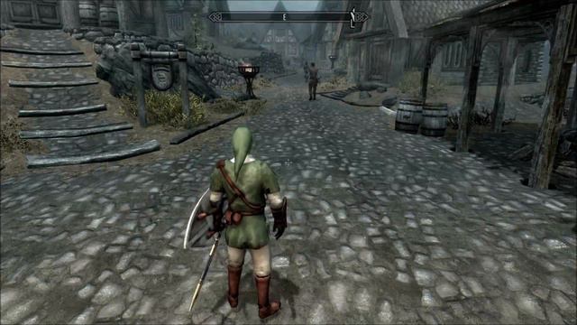 Zelda - Link's Armor / Weapon : Skyrim Mod Reviews смотреть онлайн