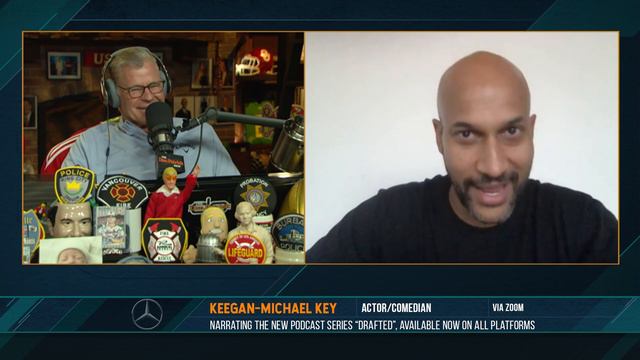 Keegan-Michael Key on how D'Brickashaw Ferguson's name inspired the East/West Bowl skit | 09/29/20 смотреть онлайн