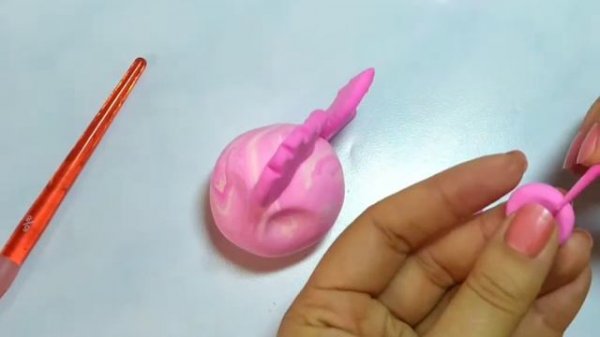 Рыбка из лёгкого пластилина. Лепим с детьми.