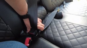 Как пользоваться ЗАДНИМ СРЕДНИМ ремнём БЕЗОПАСНОСТИ?