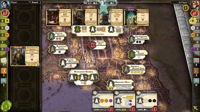 GPD WIN D&D Lords of Waterdeep Gameplay смотреть онлайн
