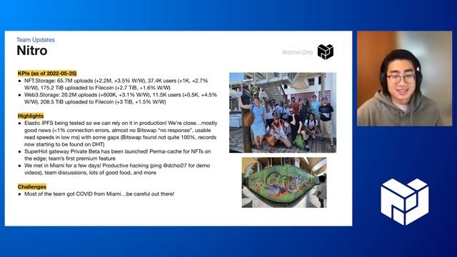 PL EngRes All Hands: May 2022 (IPFS, Filecoin, libp2p + IPLD) смотреть онлайн