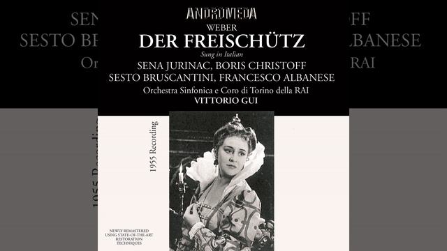 Der Freischütz, Op. 77, J. 277, Act II (Sung in Italian) : Milch des Mondes fiel aufs Kraut!... смотреть онлайн