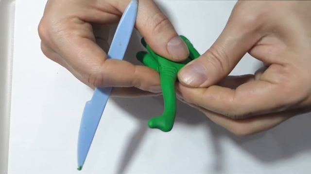 Лепим Динозавра. Динозавры из Пластилина. Лепим Бронтозавра. Видео Лепка у Романа смотреть онлайн