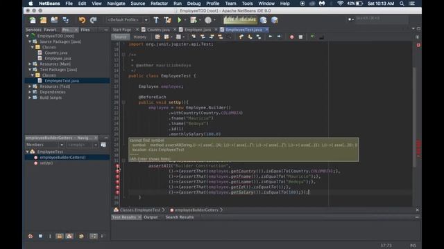 Employee TDD (JUnit 5) en Netbeans 9 смотреть онлайн