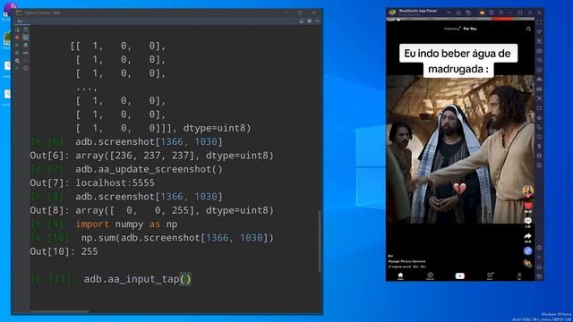 Bot / robô de curtidas para TikTok com Python/ADB смотреть онлайн