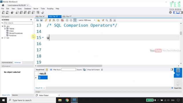 27. Comparison Operators SQL MySQL Malayalam Tutorial смотреть онлайн