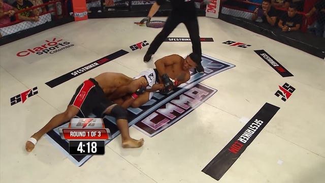 SFC 15: Ronald Vargas vs Flavio Rodríguez - Armbar submission смотреть онлайн