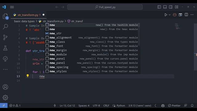 String transform function | is there a more pythonic way to do it? смотреть онлайн