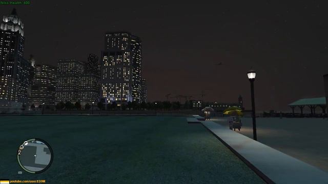 GTA 4 - Мод на новогодний фейерверк - добавлен зеленый фейерверк! смотреть онлайн