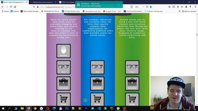 Wordpress vs Joomla или Drupal. ТОП 3 CMS движков сайта в 2021. На чем создать сайт своими руками? смотреть онлайн