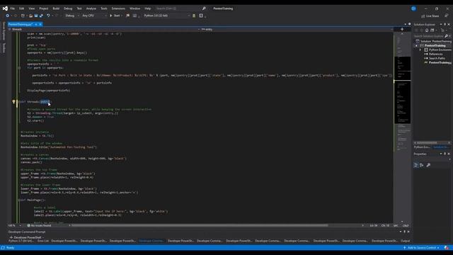 Python Automated Penetration Testing Tool смотреть онлайн