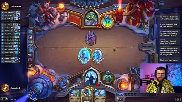 Even BETTER After Nerfs! Frost Death Knight is a MONSTER | Top 25 Legend | Hearthstone Standard смотреть онлайн