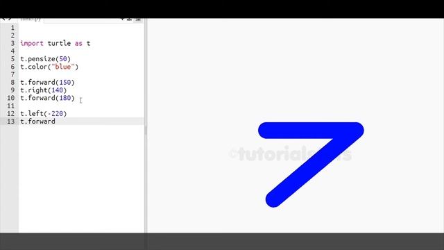 Drawing Alphabet Letter Z USING Python Turtle | Tutorials Tuts смотреть онлайн
