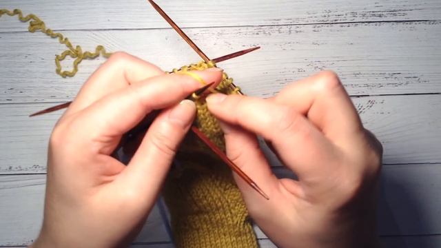 Мастер класс Детские двойные варежки спицами/ индийский клин/ из остатков пряжи смотреть онлайн