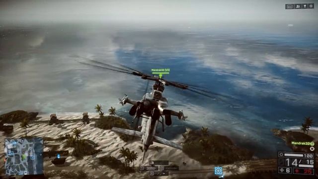 Landing ac-130 Attack Helicopter and exploding UAV - Explodindo UAV смотреть онлайн