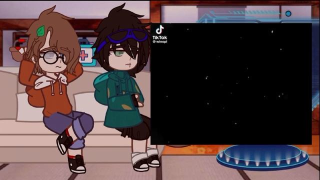 {реакция Линча и Джона на Зайчик}#gachanox #gachaclub