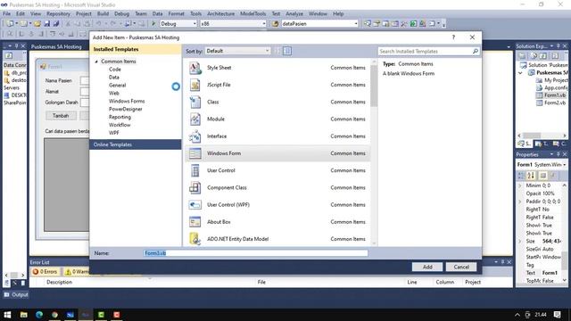 CRUD VB MySQL Hosting Relasi Tabel - Part 1 смотреть онлайн