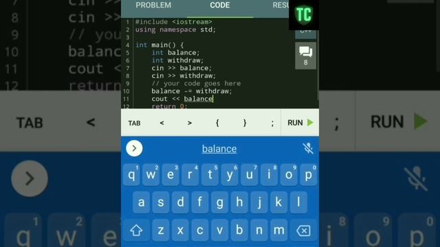 Bank account balance assignment operator Cpp project answer | SoloLearn Pro | cplusplus programming смотреть онлайн