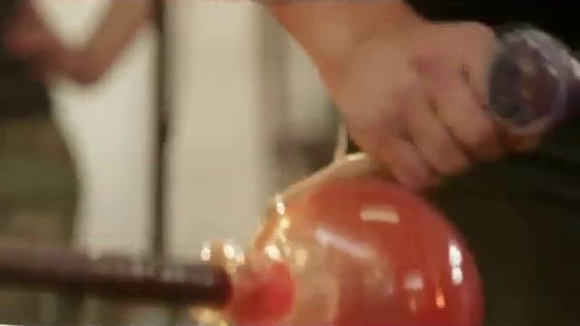 Гутное стекло - работа мастера смотреть онлайн