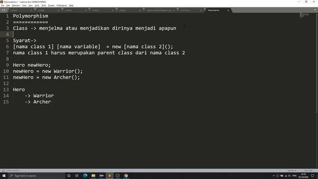 Object-oriented Programming dengan Java - Polymorphism смотреть онлайн