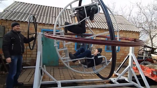 аттракцион гироскоп своими руками! смотреть онлайн