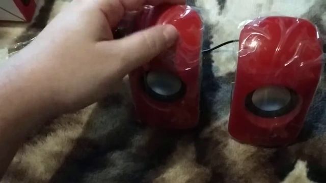 Genius SP-U115 red speaker kicsomagoló смотреть онлайн