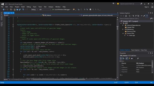 opencv c++ - Lecture 7 SIFT (Scale-invariant feature transform) смотреть онлайн