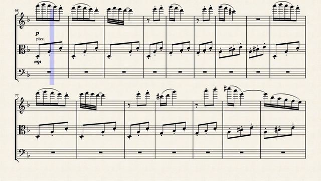 Chloë Hazle - Gypsy Dance String Trio: Mysterious European Romantic Folk Music MuseScore Compositio смотреть онлайн