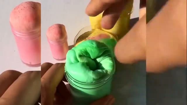 Приятное слайм ASMR #1 сделай звук погромче!!!!!!!!😀😀😀😀😘