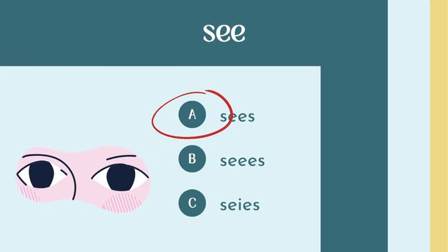 -S -ES -IES | PRESENT SIMPLE 3RD PERSON SINGULAR QUIZ ｜ESL Beginner Practice Quiz смотреть онлайн