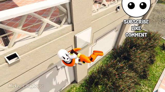 Sans & Papyrus in GTA 5: Crazy Ragdolls [Undertale] - Episode 31 смотреть онлайн