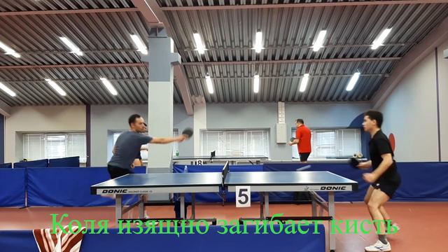 Урок 10: скидка в настольном теннисе, table tennis technique for students, טניס שולחן смотреть онлайн