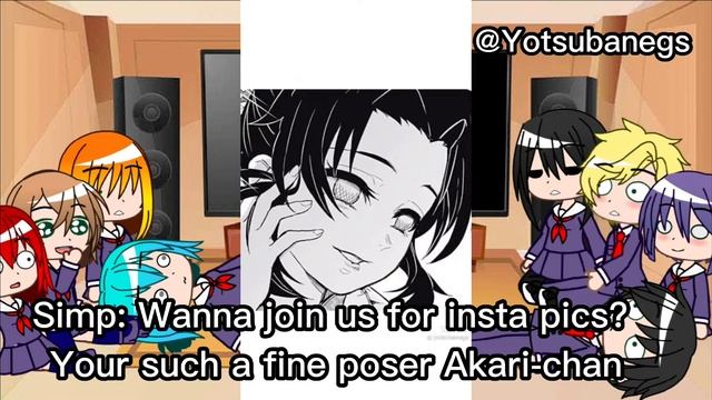 Yandere High school Students react to Akari and Makio's future as... | GiyuShino | SkylerPlayzYT смотреть онлайн