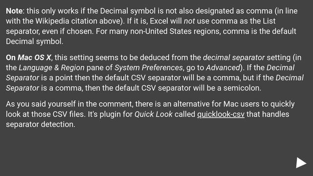 How to get Excel to interpret the comma as a default delimiter in CSV files? смотреть онлайн