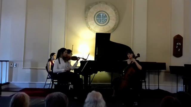 Shostakovich Piano trio no. 2 mvt. 1 смотреть онлайн