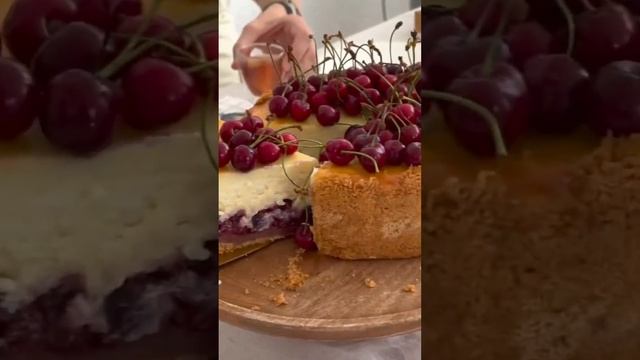 Чизкейк с вишней. Самый вкусный! Наш любимый! смотреть онлайн