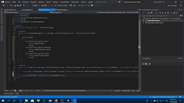 Blartenix Logger (part 2) - Log | 6 | Blartenix Common for Unity смотреть онлайн