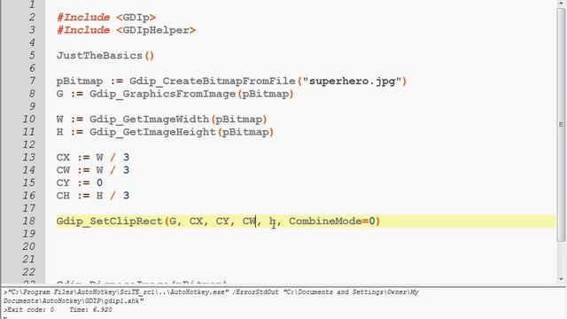 Protect A Super Hero's Identidy using GDI+ and AutoHotkey смотреть онлайн