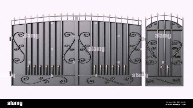 Main Gate Design In Steel смотреть онлайн