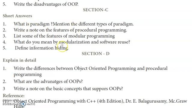 ? 11th Computer Science Chapter 13 Object Oriented Programming - Book Back Answers English Medium смотреть онлайн