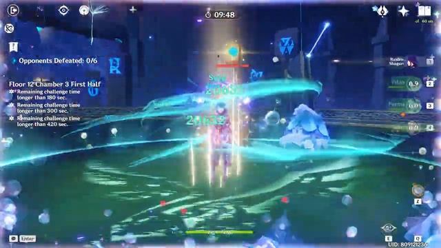 NEW 4.2 SPIRAL ABYSS FLOOR 12 With New FURAIDEN TEAM! Genshin Impact