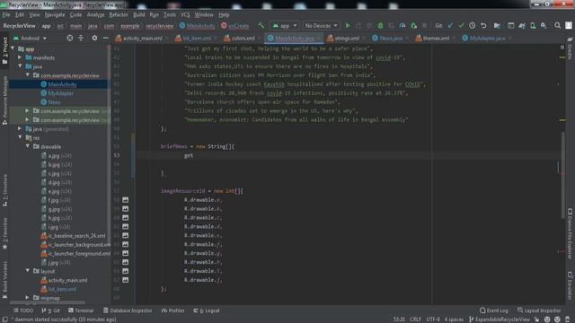 Expandable Recycler View - Android Studio | RecyclerView смотреть онлайн