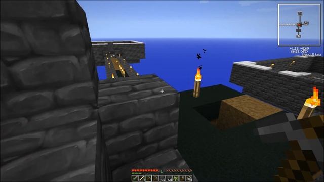Minecraft 1.4.7 Sky Block 2.1 [Серия 7] "Адский fail & Снежный голем" смотреть онлайн