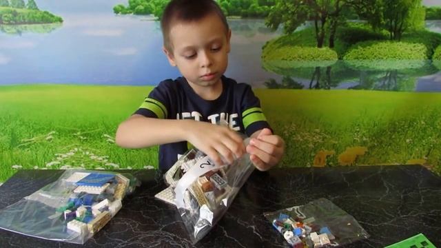 Снежное убежище. Обзор лего майнкрафт 21120. The snow hideout. Review LEGO Minecraft Set 21120. смотреть онлайн