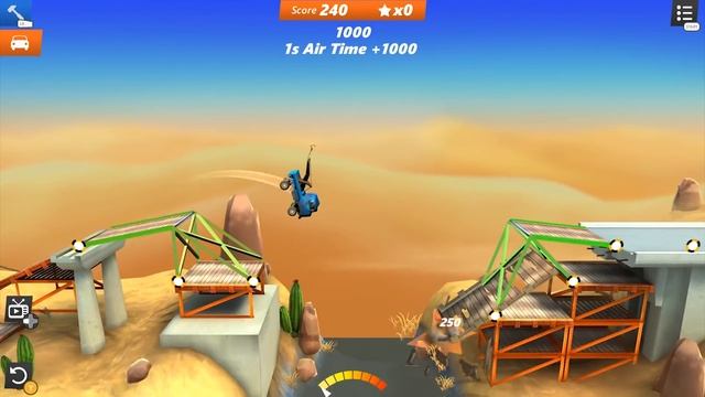 Nerd³ Tests... Bridge Constructor Stunts смотреть онлайн