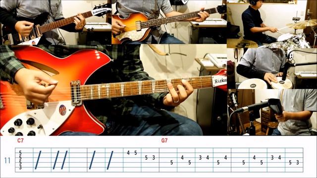 You Can't Do That - The Beatles - How to play George's part смотреть онлайн