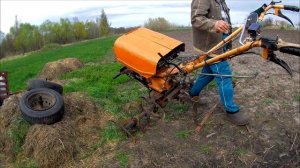 Переобуваемся и вперед. Подставка - домкрат для мотоблока.