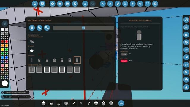 Stormworks (штормворкс) - Гайд #11 - Как сделать ракету в один блок с самонаведением