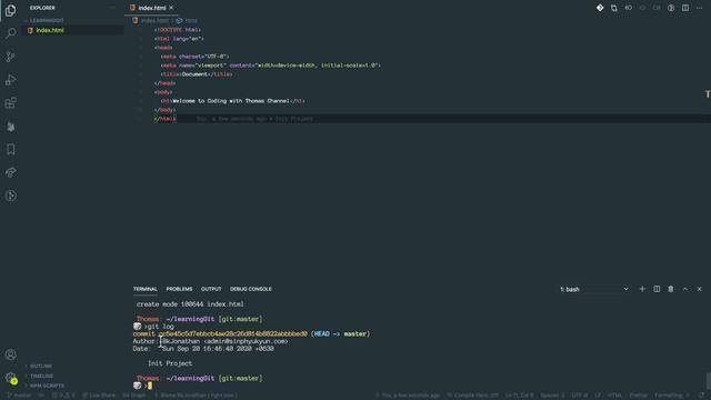 Git Basic in Myanmar #1 - Init смотреть онлайн